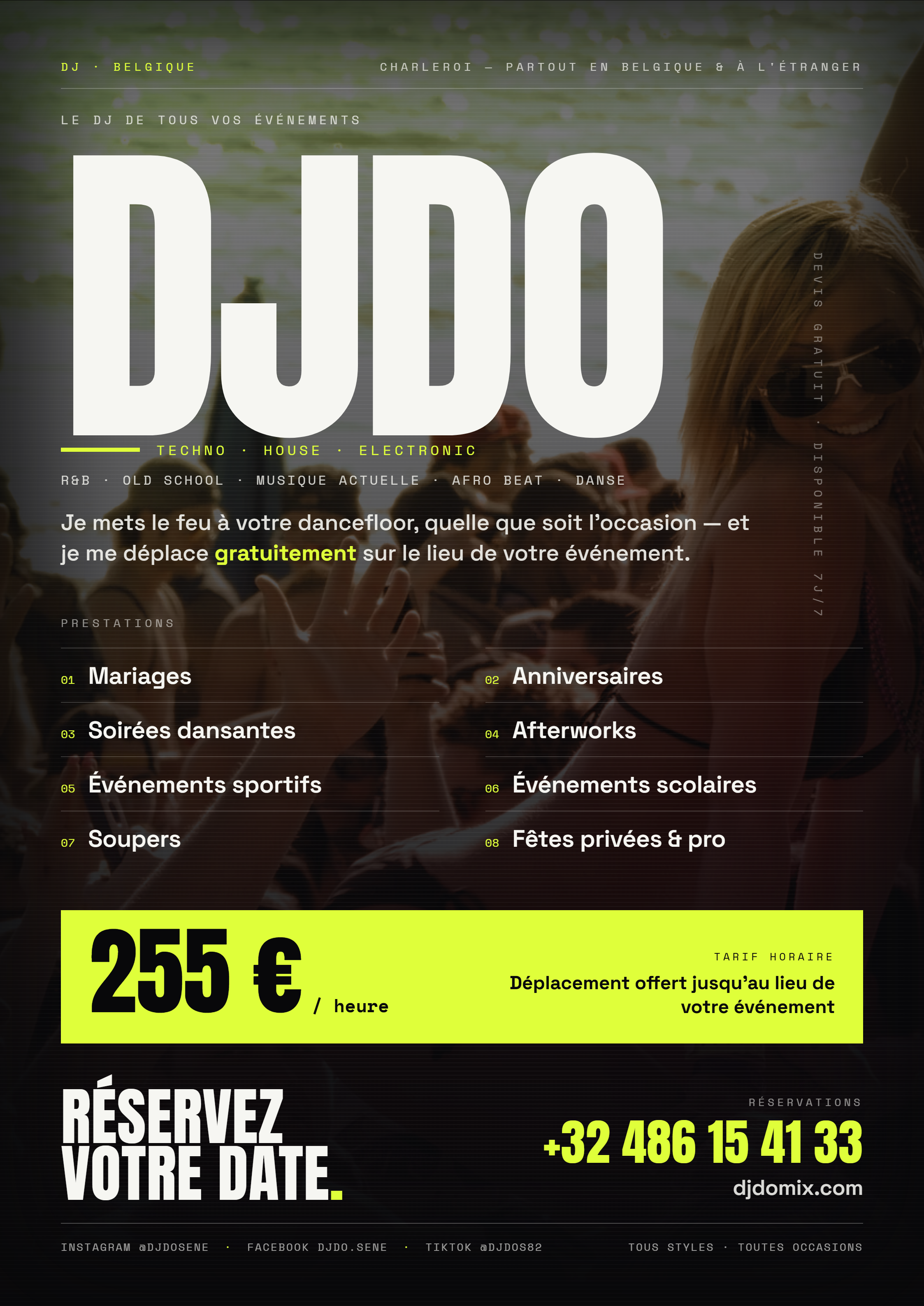 DJ DO – DJ pour vos événements en Belgique et à l'étranger