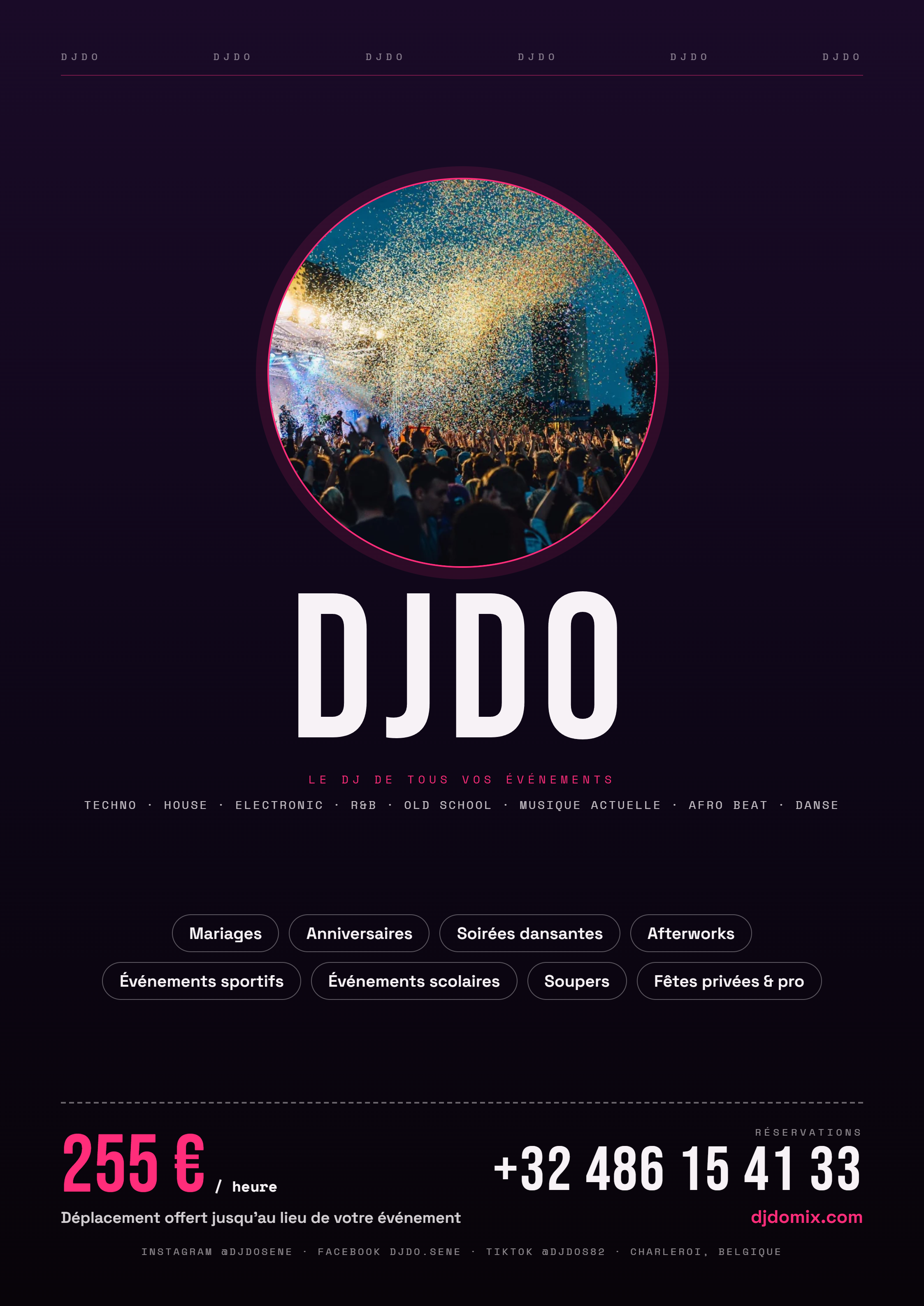 DJ DO – DJ pour vos événements en Belgique et à l'étranger